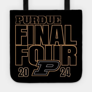 Purdue Boilermakers Final Four 2024 Basketball Tote