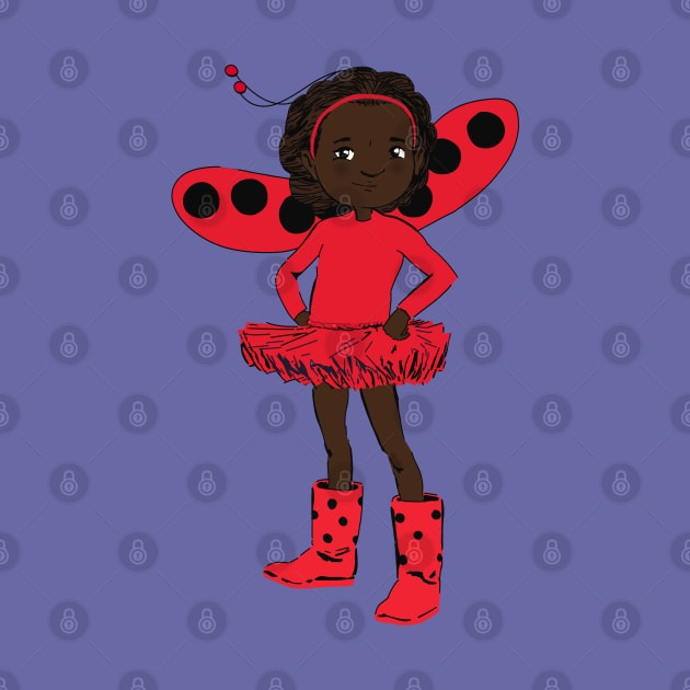 Ladybug Girl Illustration by GoneawayGames