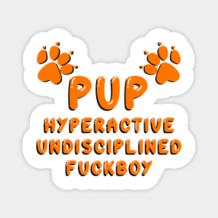 PUP - DEFINED ORANGE Magnet