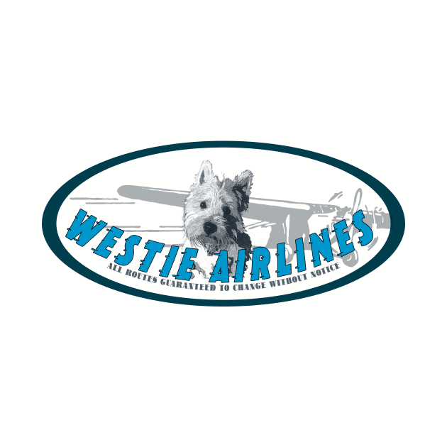 West Hyland Terrier Airline Logo by seadogprints