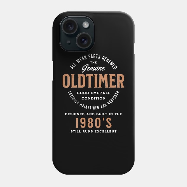 The genuine oldtimer, designed and built in the 1980's Phone Case by Pflugart