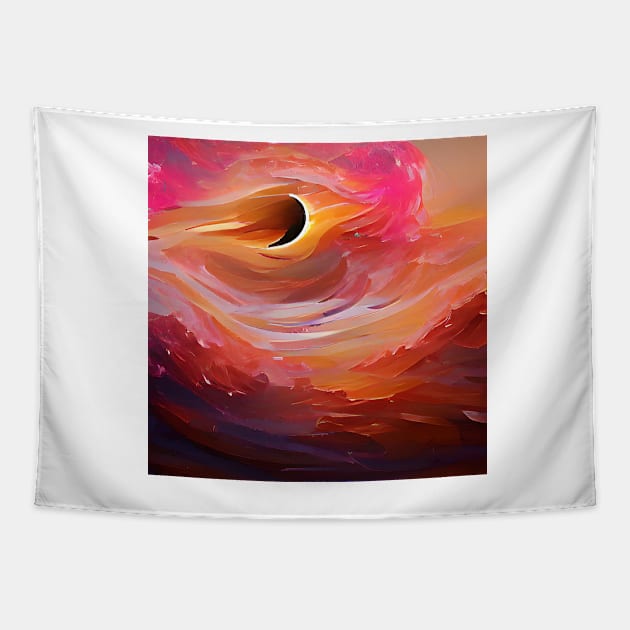 Moon Night Tapestry by Mihadom