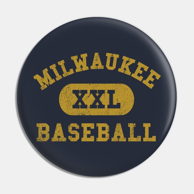 Milwaukee Baseball V Pin by sportlocalshirts