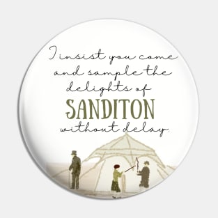 Sample the Delights of Sanditon Pin