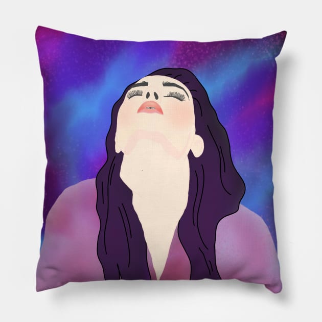 Riding Retrogrades Pillow by JROart