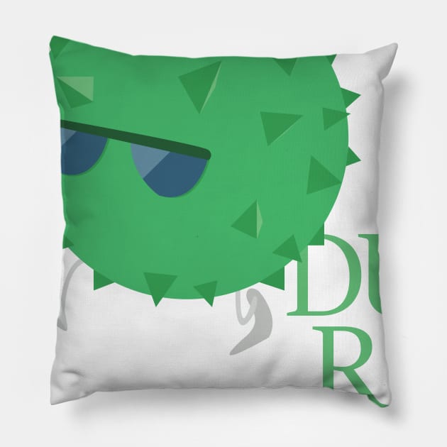 Durian Tees Pillow by FSPrint