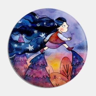 Magic night Pin