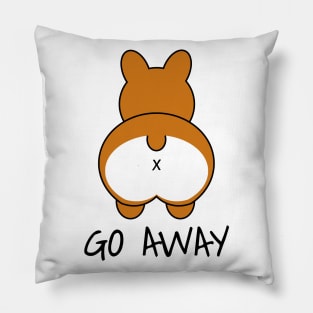 Go Away - Corgi Butt Pillow