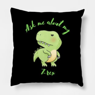 My T-rex Pillow