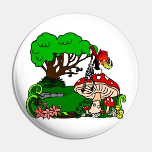 Faerie Forest Pin