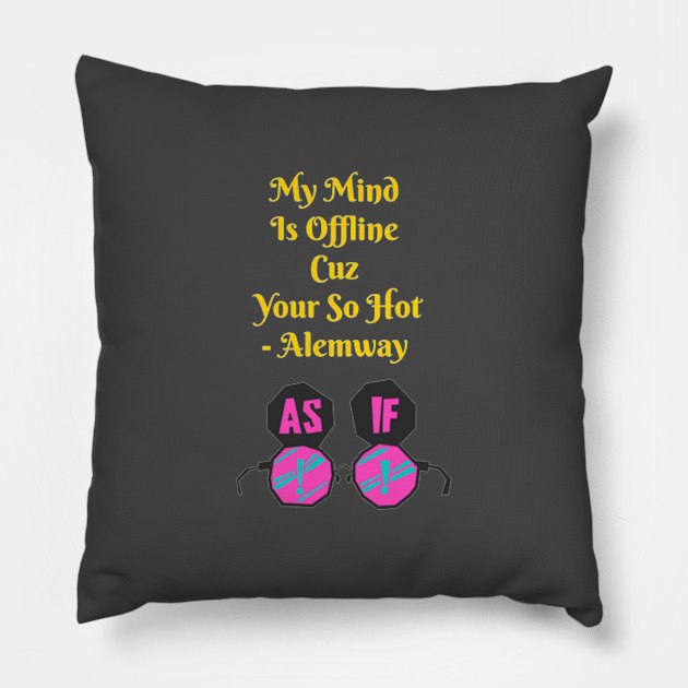 Hot Summer Girls Pillow by Alemway