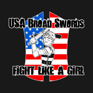 HMB Team USA BroadSwords T-Shirt