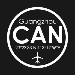 CAN, Guangzhou Baiyun International Airport T-Shirt