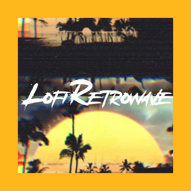 LoFi Retrowave Now vaporwave design by lofi_retrowave