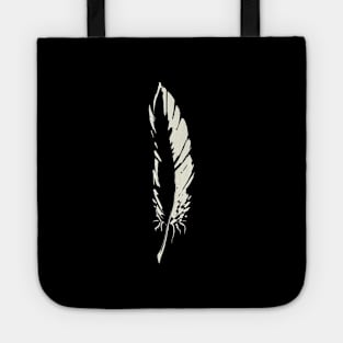 Brush Feather Tote