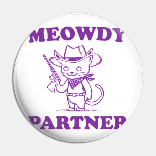 meowdy partner Pin