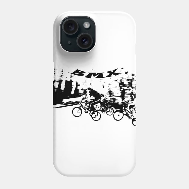 bmx Phone Case by rickylabellevie