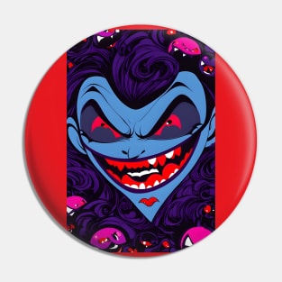 Kawaii Vampire cartoon Pin