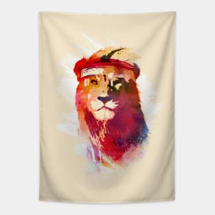 Gym Lion Final Tapestry