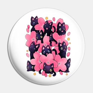 Sakura Cats Pin