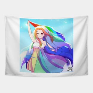 Pride month fanart Tapestry