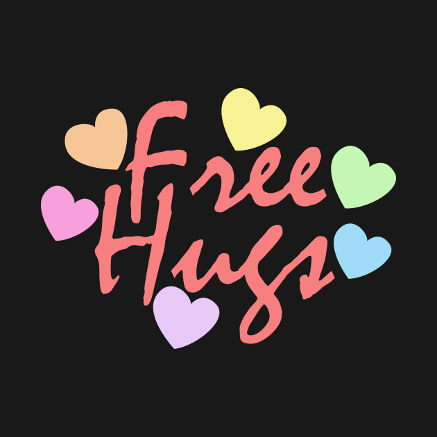 gift - free hugs - Gift - T-Shirt