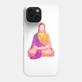 Christ Meditation Art Design Phone Case