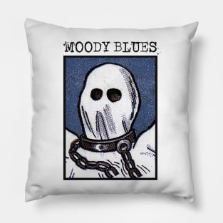 Ghost of Moody Blues Pillow