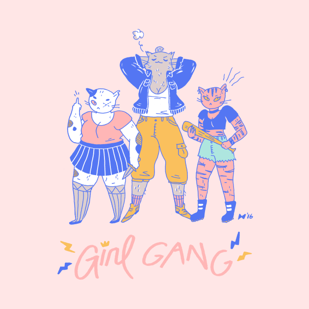 Girl Gang by seaeyedraw