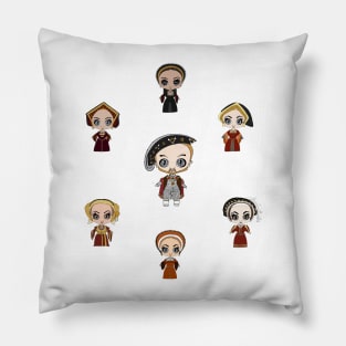 Henry VIII and his Six Wives Pillow