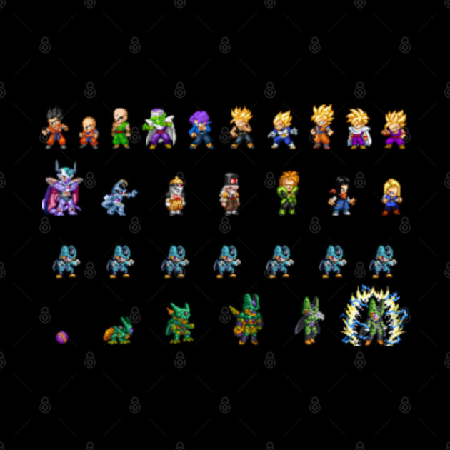 Android Saga Sprites - Dragon Ball - Phone Case