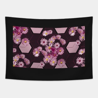 Honeycomb Daisies Tapestry