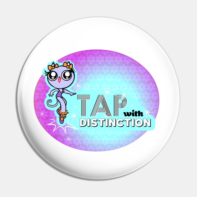 Tap Dance Cat Pin by Gotta Dance