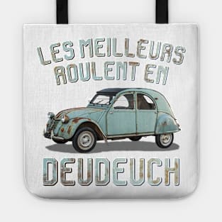 2CV rouille Tote