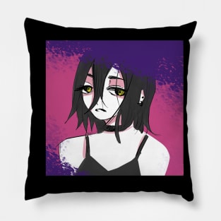 Sad girl Pillow