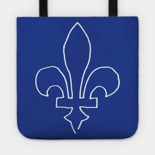 One line Quebec Tote