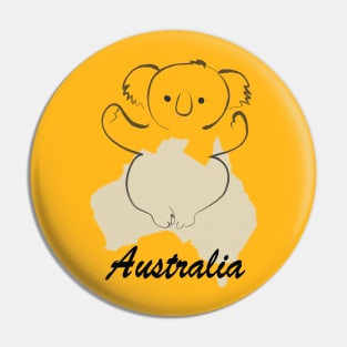 Cute koala Pin