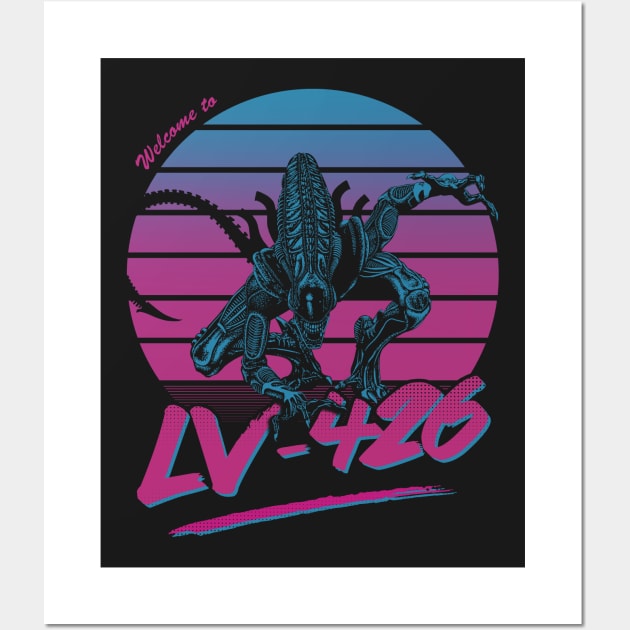 Wall Art Print LV-426 warrior, Gifts & Merchandise