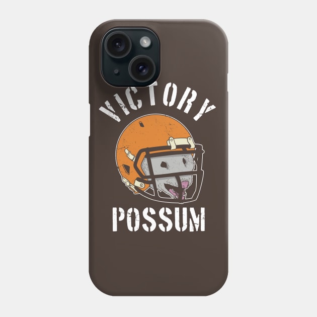 Victory Possum Funny Cleveland Football Phone Case by APSketches