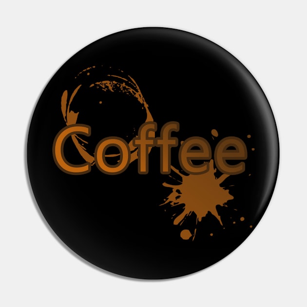 Coffee Pin by nidesign