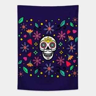 Mexican Skull Tapestry