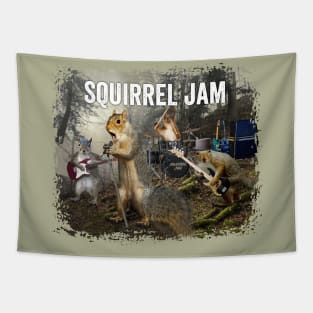 Squirrel Jam - funny squirrel rock group Tapestry