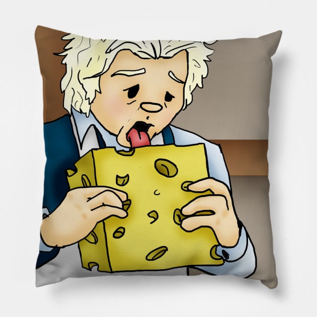 Tim Conway Oldest Man Butcher Pillow by tooner96