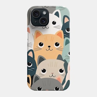 Cat Pattern Phone Case