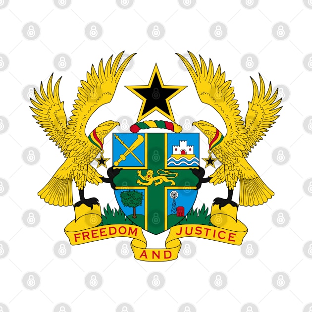 Coat of arms of Ghana by Ziggy's