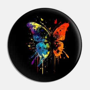 Psychedelic Butterfly #2 Pin