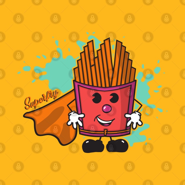 Pop Art for Kids | Superfry | Orange by Royal Mantle