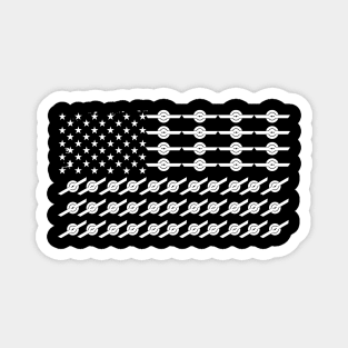 Onewheel US Flag Magnet