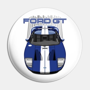 Ford GT-2005-2006-blue Pin