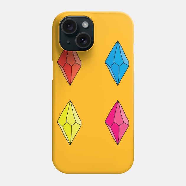 Crystals Phone Case by gnomeapple